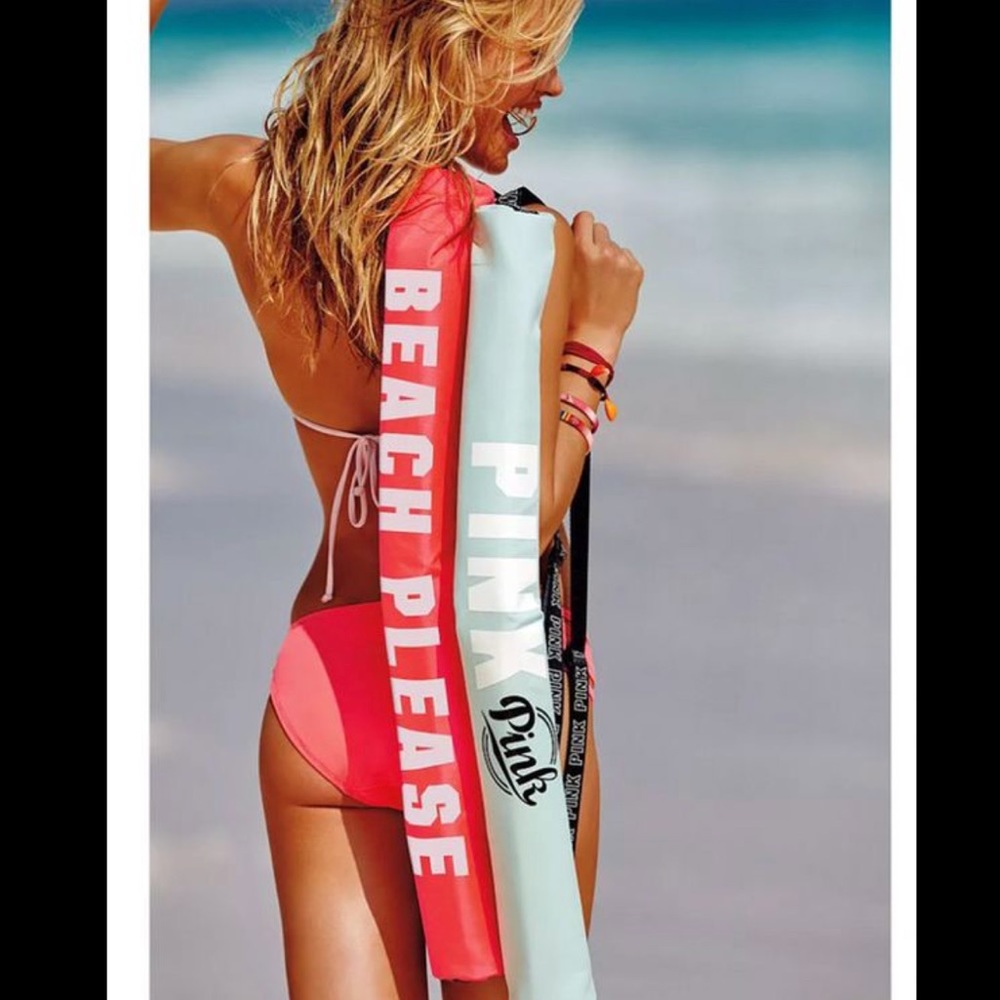 Pink Victoria’s Secret Beach Sling Cooler 🏖